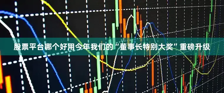 股票平台哪个好用今年我们的“董事长特别大奖”重磅升级